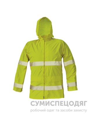 Куртка сигнальна водонепроникна GORDON жовта