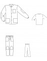 Костюм робочий стандартна модель (брюки + куртка), грета