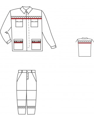 Костюм "Бригадир" (брюки + куртка)