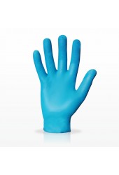 Перчатки нитриловые Trident, голубые (50 пар/упак)